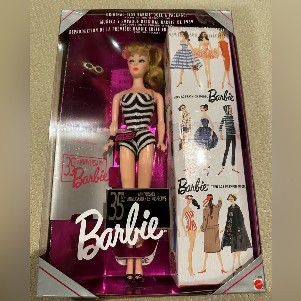 BNIB 35th Anniversary Barbie Collectors item